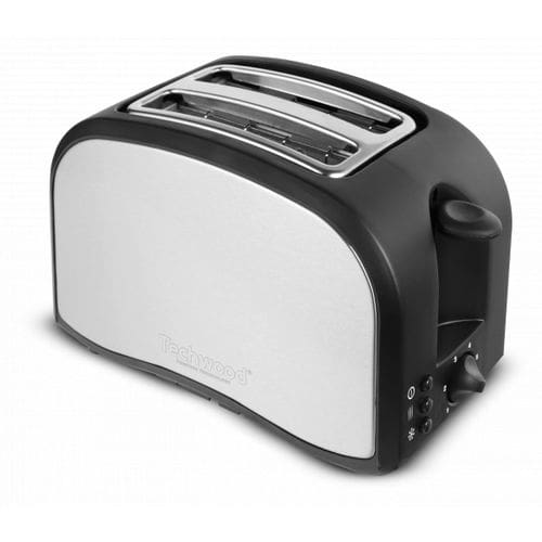 Grille Pain TECHWOOD 800W Noir & inox (TGPI-816) Grille Pain TECHWOOD 800W Noir & inox (TGPI-816)